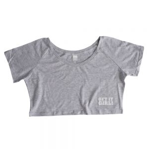 GiG Grey Cropped T - Front